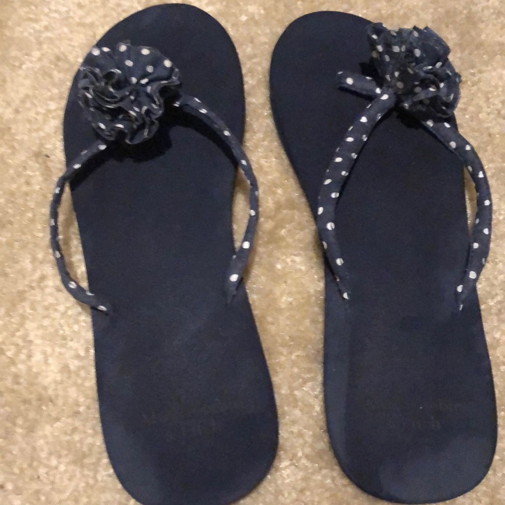 Abercrombie and Fitch flip flops